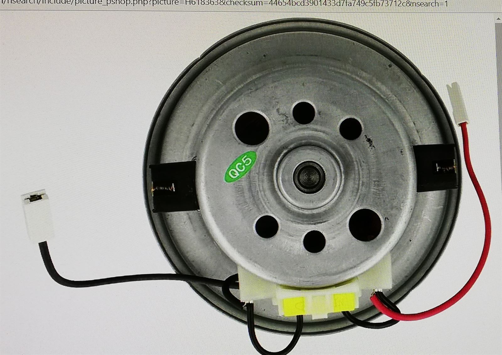 MOTOR ASPIRADOR DYSON MODELOS  DC05, DC08, DC11, DC19, DC20, recambio alternativo,    49DY1101 - Imagen 1