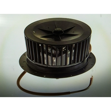 MOTOR CAMPANA UNIVERSAL, COMPATIBLE TEKA, TURBINA 145/54 MM, SOPORTE DIAMETRO180 MM, 4 CABLES, VISTO DESDE LA TURBINA GIRO IZQUIERDA, 3 VELOCIDADES, 522003010 - Imagen 1