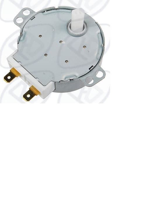 MOTOR GIRAPLATO HORNO MICROONDAS EJE 7X14 MM 1 CHAFLAN 5/6 RPM 220 V  81590063,00160786,00153414 - Imagen 1