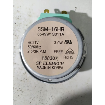 MOTOR GIRAPLATO MICROONDAS, LG, BALAY, 21V, AC, 3W, 3 RPM, RM-TTM4617 - Imagen 2