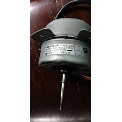 MOTOR VENTILADOR CONDENSADOR AIRE ACONDICIONADO LG, DIAMETRO MOTOR 97MM, DIAMETRO AGUJEROS AMARRE 117MM,3 CABLES, 370W, 220V, 1,5 MICROFARADIOS, EJE 7,9X42X58MM, ROSCA M6, 4681AC2026D - Imagen 1