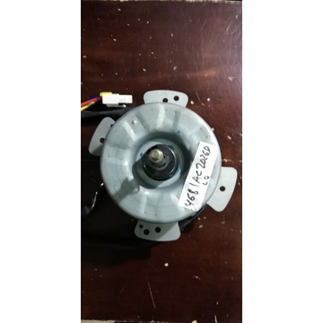 MOTOR VENTILADOR CONDENSADOR AIRE ACONDICIONADO LG, DIAMETRO MOTOR 97MM, DIAMETRO AGUJEROS AMARRE 117MM,3 CABLES, 370W, 220V, 1,5 MICROFARADIOS, EJE 7,9X42X58MM, ROSCA M6, 4681AC2026D - Imagen 2