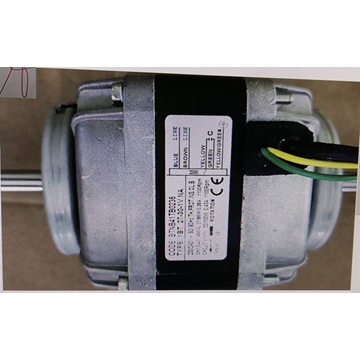 MOTOR VENTILADOR FRIGORIFICO, 220V, 27/86W, 1100 RPM, ROTACION IZQUIERDA, 1,5 MICROFARADIOS, LARGO EJE 510MM, DIAMETRO EJE 9,5MM,  BTNB41TB0236 - Imagen 1