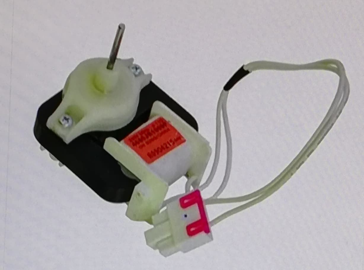 MOTOR VENTILADOR FRIGORIFICO LG, RECAMBIO ORIGINAL, 240V, 61/76/71 MM, EJE 3/24MM, CABLE 550MM, GT5142SWBS, 6842650031 - Imagen 1