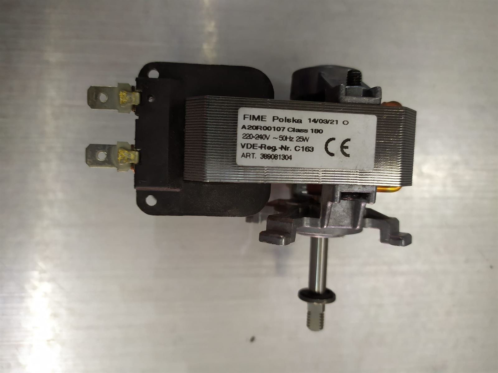 MOTOR VENTILADOR HORNO ZANUSSI, RECAMBIO ORIGINAL, AEG, ELECTROLUX, 8996619265052 - Imagen 2