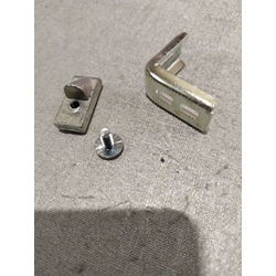 NARIZ CIERRE PUERTA, ESCUADRA ACERO ZINCADO, CAMARA FRIGORIFICA,  A.VF5 - Imagen 1