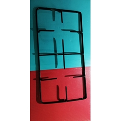 PARRILLA COCINA 2 FUEGOS, 435X225 MM, ALTO 30MM, 435X225 - Imagen 2