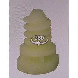 PATA PIE NIVELADOR FRIGORIFICO FAGOR FP1B000A3, ALTO 50/34 MM, DIAMETRO 12 MM,  03FA0005 - Imagen 1
