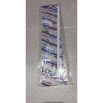 Perfil trasero bandeja cristal frigorífico Ansonic FCA10185NE, 495/33/19 mm,  35NP0011 - Imagen 2