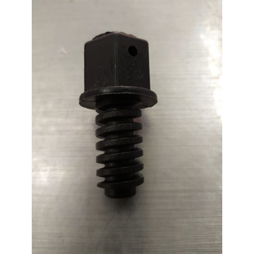 PIE PATA LAVAVAJILLAS, ELECTROLUX, AEG, ZANUSSI, ALTO 57MM, ROSCA LARGO 35MM, 18MM DIAMETRO ROSCA, RECAMBIO ORIGINAL, 1521870012 - Imagen 1