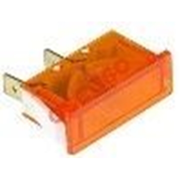 PILOTO LUMINOSO AMBAR 34x11mm 380V FASTON A.FRP2 - Imagen 1