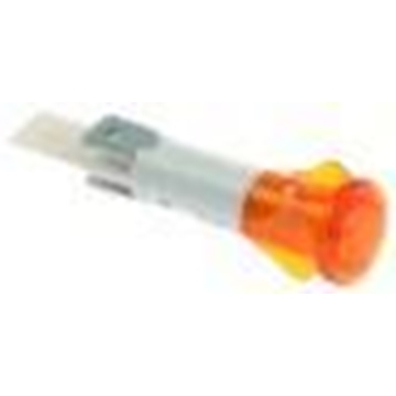 PILOTO LUMINOSO AMBAR Ø 10mm 400V FASTON A.ANP154 - Imagen 1