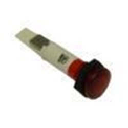 PILOTO LUMINOSO ROJO Ø 9,5mm 400V FASTON (TUERCA),  A.FRP34 - Imagen 1