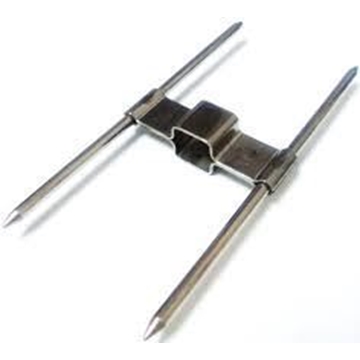 PINCHO DOBLE INOX SIN TORNILLO A.ADR9 - Imagen 1