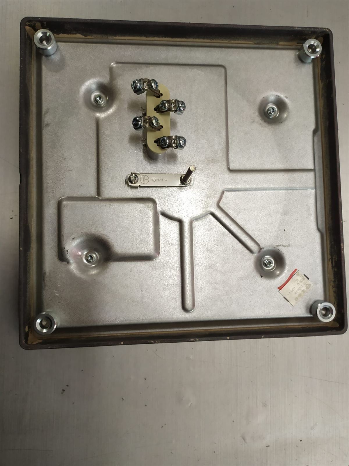 PLACA ELECTRICA COCINA, 3000W,  300X300MM,  400V, 490078 - Imagen 1