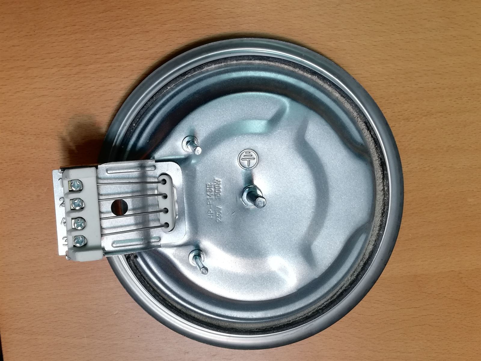 PLACA ELECTRICA COCINA CORBERO, ZANUSSI, DIAMETRO 145MM, 1500W, 220V, 5041HE7,  3871725002 - Imagen 2
