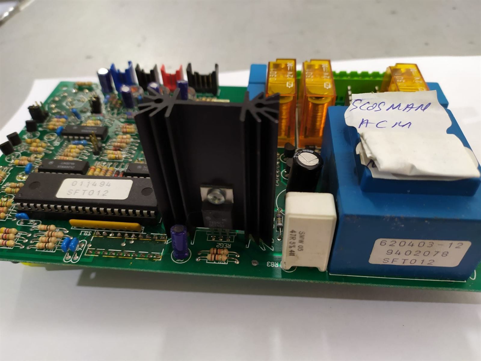 PLACA ELECTRONICA FABRICADOR CUBITOS SCOSMAN, BARLINE, ZANUSSI, ACM30,    SFT012 - Imagen 2