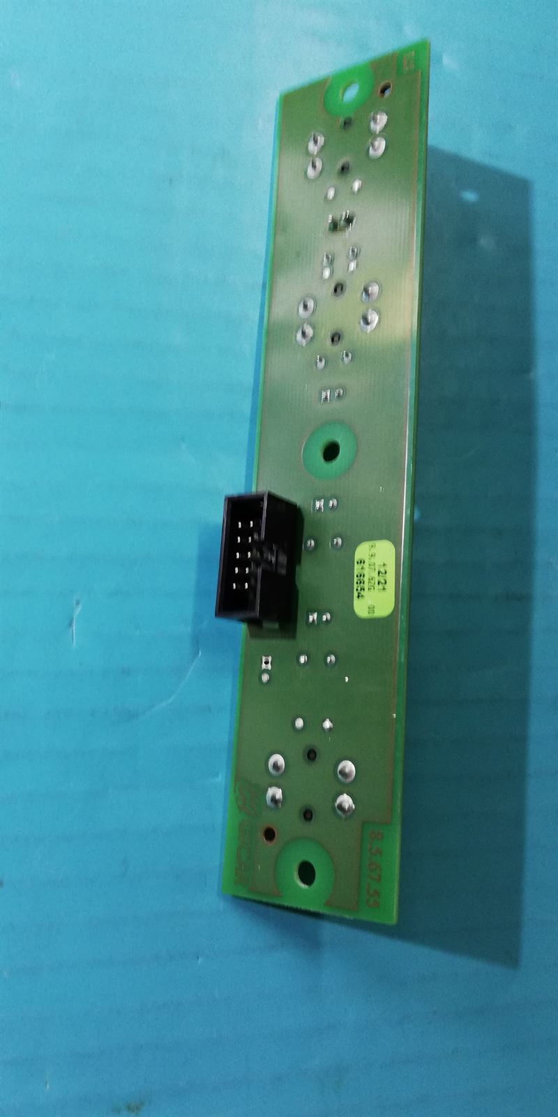 PLACA ELECTRONICA LAVAVAJILLAS BOTONERA, FAGOR, EDESA, Edenox, 3 TECLAS, 145X30 MM, LA-10 M, LA-13 M, LR-10 M, LR-13 M, 4 Leds Gicar, 077562 - Imagen 2