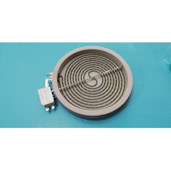 PLACA RADIANTE UNIVERSAL VITROCERÁMICA, con calor residual, 1800w, 220v, 200MM, 6066880 - Imagen 1