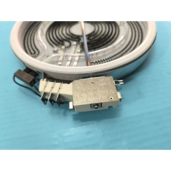 PLACA VITROCERAMICA BOSCH, BALAY, SIEMENS, DIAMETRO EXTERIOR 230 MM, 2400 W, 220V, HALOGENA, CON CALOR RESIDUAL, ORIGINAL EGO, 10.91503.334, 4390302320 - Imagen 2