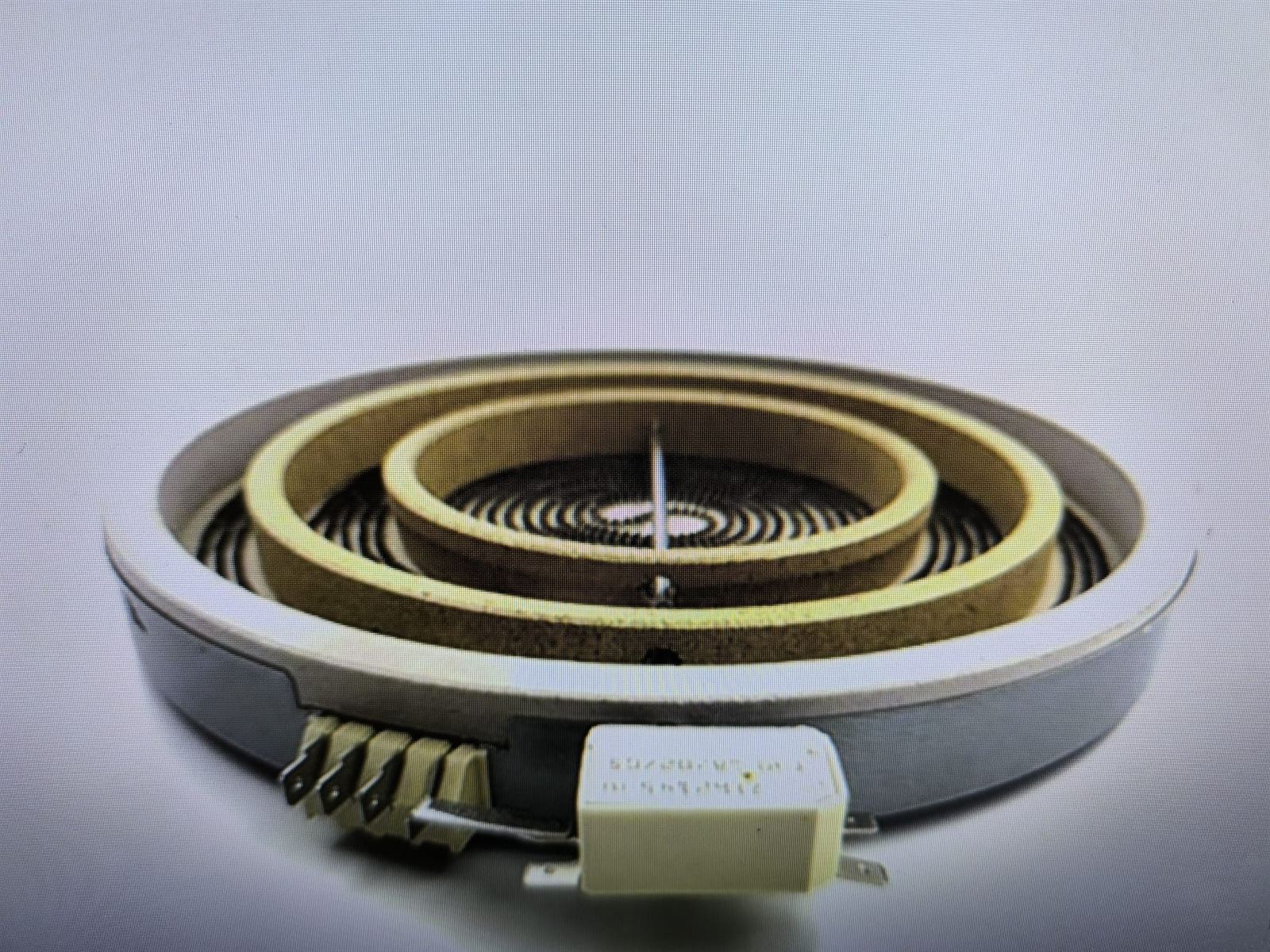 PLACA VITROCERAMICA ZANUSSI, OTRAS MARCAS, TRIPLE, DIAMETRO EXTERIOR 300 MM, 2700/1950/1050 W, 220V, C69D008A7 - Imagen 1
