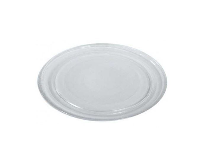 PLATO CRISTAL MICROONDAS MOULINEX LISO, DIAMETRO  28 CM,   A01B01 - Imagen 1