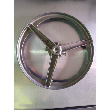 POLEA LAVADORA, ALUMINIO, PLANA, DIAMETRO 210 MM, EJE CONICO,16X14X9 MM,   A220361 - Imagen 2