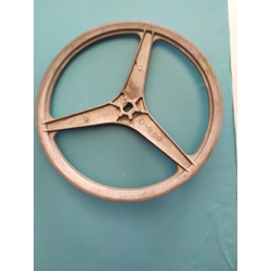 POLEA LAVADORA BRU, CORREA TRAPEZOIDAL 4L, DIAMETRO 327 MM, EJE 18X12 MM,  A230340 - Imagen 1