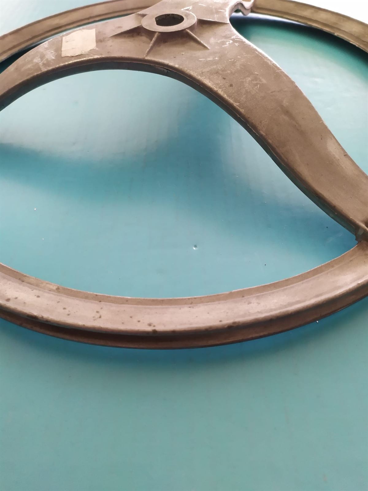 POLEA LAVADORA, CORREA TRAPEZOIDAL 3L, DIAMETRO 328 MM, EJE 17X16 MM,   A202081 - Imagen 2