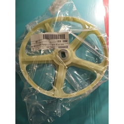 POLEA LAVADORA ELECTROLUX, 91452564500, RECAMBIO ORIGINAL, PLANA, DIAMETRO 274 MM, EJE 24X14 MM, 50294960005 - Imagen 1