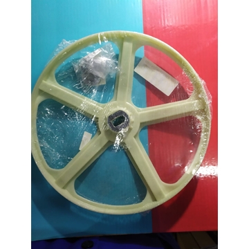 POLEA LAVADORA ELECTROLUX, RECAMBIO ORIGINAL, PLANA, DIAMETRO 316 MM, EJE 24X13 MM,  50299356001 - Imagen 2