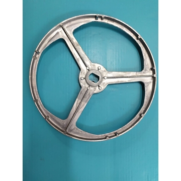 POLEA LAVADORA FAGOR, RECAMBIO ORIGINAL, PLANA, DIAMETRO 276 MM, EJE 24X17 MM,  L69B003A8 - Imagen 1