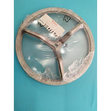 POLEA LAVADORA, PARA CORREA TRAPEZOIDAL 3L, DIAMETRO 327MM, EJE 17X11MM,  311063908009 - Imagen 1