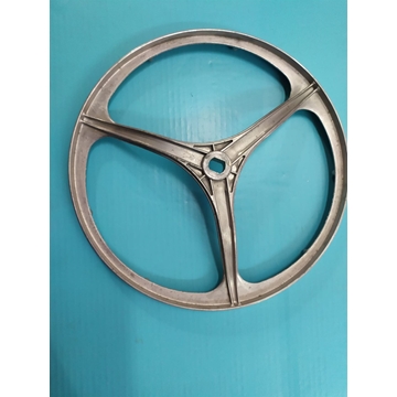 POLEA LAVADORA, WHIRLPOOL, PLANA, DIAMETRO 298 MM, EJE 17X13 MM,  461975007431 - Imagen 1