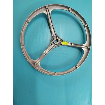 POLEA LAVADORA, WHIRLPOOL, PLANA, DIAMETRO 298 MM, EJE 17X13 MM,  461975007431 - Imagen 2