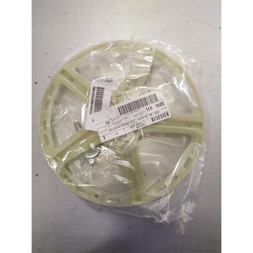 POLEA LAVADORA ZANUSSI, ELECTROLUX, AEG, IKEA 91452814300, RECAMBIO ORIGINAL, PLANA, DIAMETRO 273 MM, EJE 25X14 MM, 50298249009 - Imagen 1