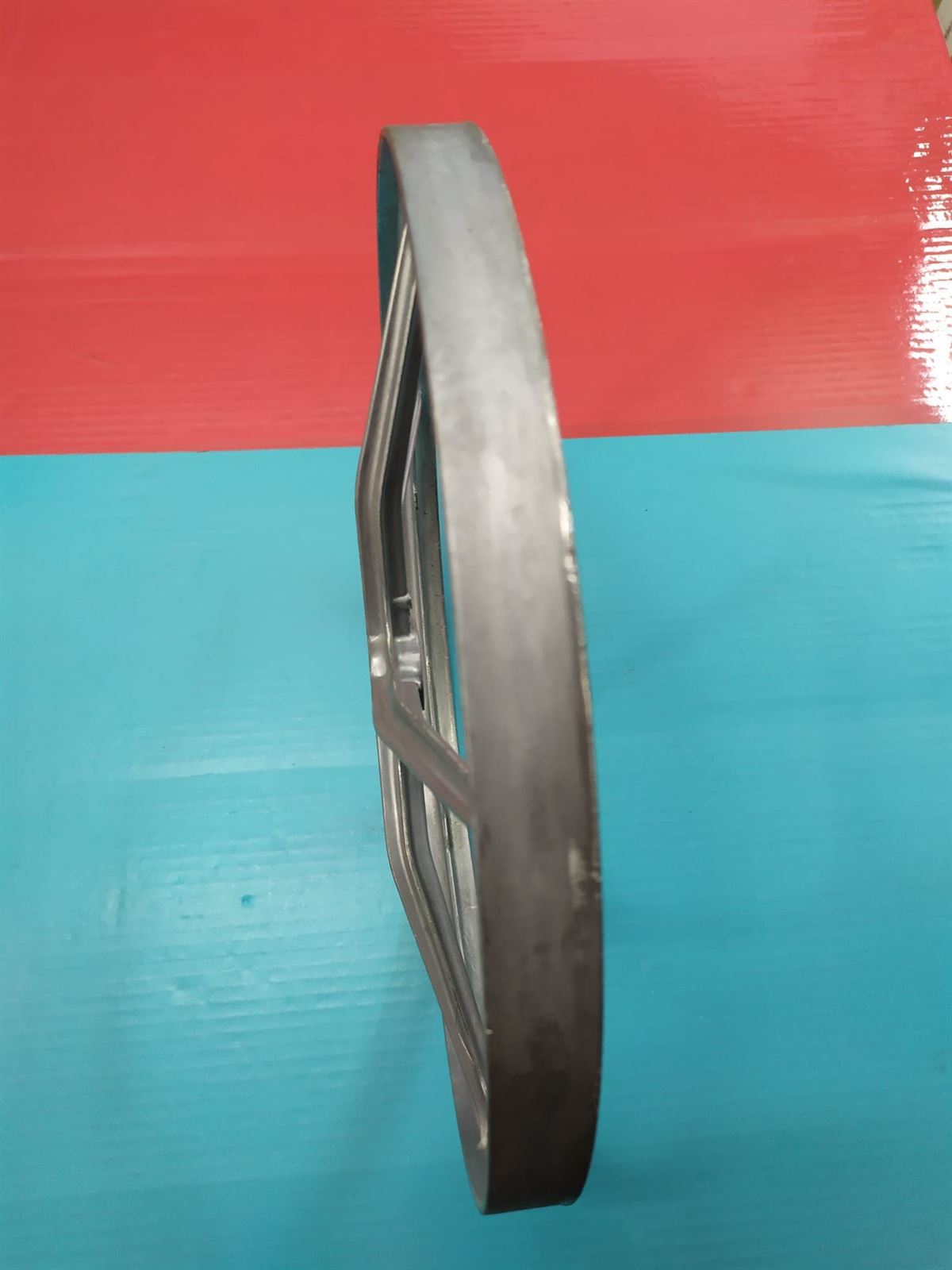POLEA LAVADORA ZANUSSI, ELECTROLUX, AEG, RECAMBIO ORIGINAL, PLANA, DIAMETRO 317MM, EJE 20X11X9 MM,  1108614106,  50294757005 - Imagen 3