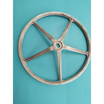 POLEA LAVADORA ZANUSSI, ELECTROLUX, AEG, RECAMBIO ORIGINAL, TRAPEZOIDAL 3L,  DIAMETRO 317MM, EJE 17X11 MM, 3421715172 - Imagen 1