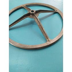 POLEA LAVADORA ZANUSSI, PARA CORREA TRAPEZOIDAL 3L, DIAMETRO 330 MM, EJE 16X12 MM,  A312120 - Imagen 1