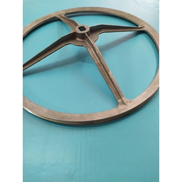 POLEA LAVADORA ZANUSSI, PARA CORREA TRAPEZOIDAL 3L, DIAMETRO 330 MM, EJE 16X12 MM,  A312120 - Imagen 1