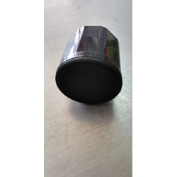 POMO CAFETERA INDUSTRIAL CAFE EXPRESO, MATERIAL PLASTICO NEGRO CON ROSCA LATON HEMBRA DIAMETRO14MM, PASO 2MM, DIAMETRO POMO 46MM, LARGO 42MM, F340 - Imagen 1