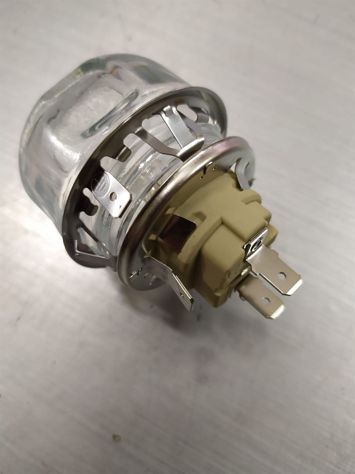 PORTALAMPARAS HORNO AEG, G9,  40W, RECAMBIO ORIGINAL, COMPLETO, CON BOMBILLA, 3879376436 - Imagen 1