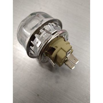 PORTALAMPARAS HORNO AEG, G9,  40W, RECAMBIO ORIGINAL, COMPLETO, CON BOMBILLA, 3879376436 - Imagen 1