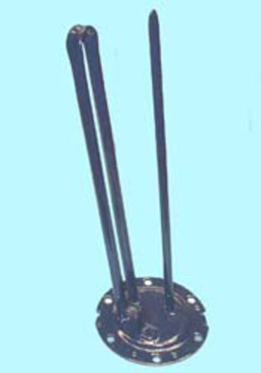 PORTAVAINA TERMO FAGOR, BRIDA 165MM + JUNTA + ANODO,  DIAMETRO 165MM, DISTANCIA AGUJEROS 72MM, DIAMETRO AGUJERO 10MM, DIAMETRO AGUJERO RESISTENCIA 12MM, DIAMETRO AGUJERO TERMOSTATO 9MM,  346341643, 5011761656, 40FA0100, T32S002C0 - Imagen 1