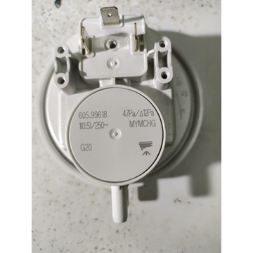 PRESOSTATO AIRE CALDERA GAS FERROLI 605.99C81, 59/47 PASCALES,  39800140,  283920001 - Imagen 2