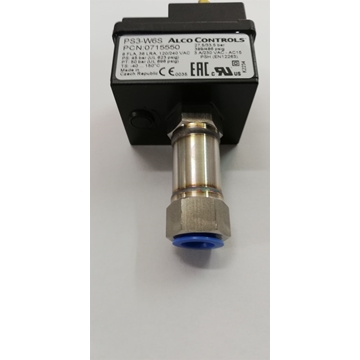 PRESOSTATO FRIGORIFICO ALTA PRESION 27,5/33,5 BAR, Presostato Alta, Rearme Automático SAE 1/4"H, ALCO CONTROLS PS3-W6S 27bar, 417168 - Imagen 2