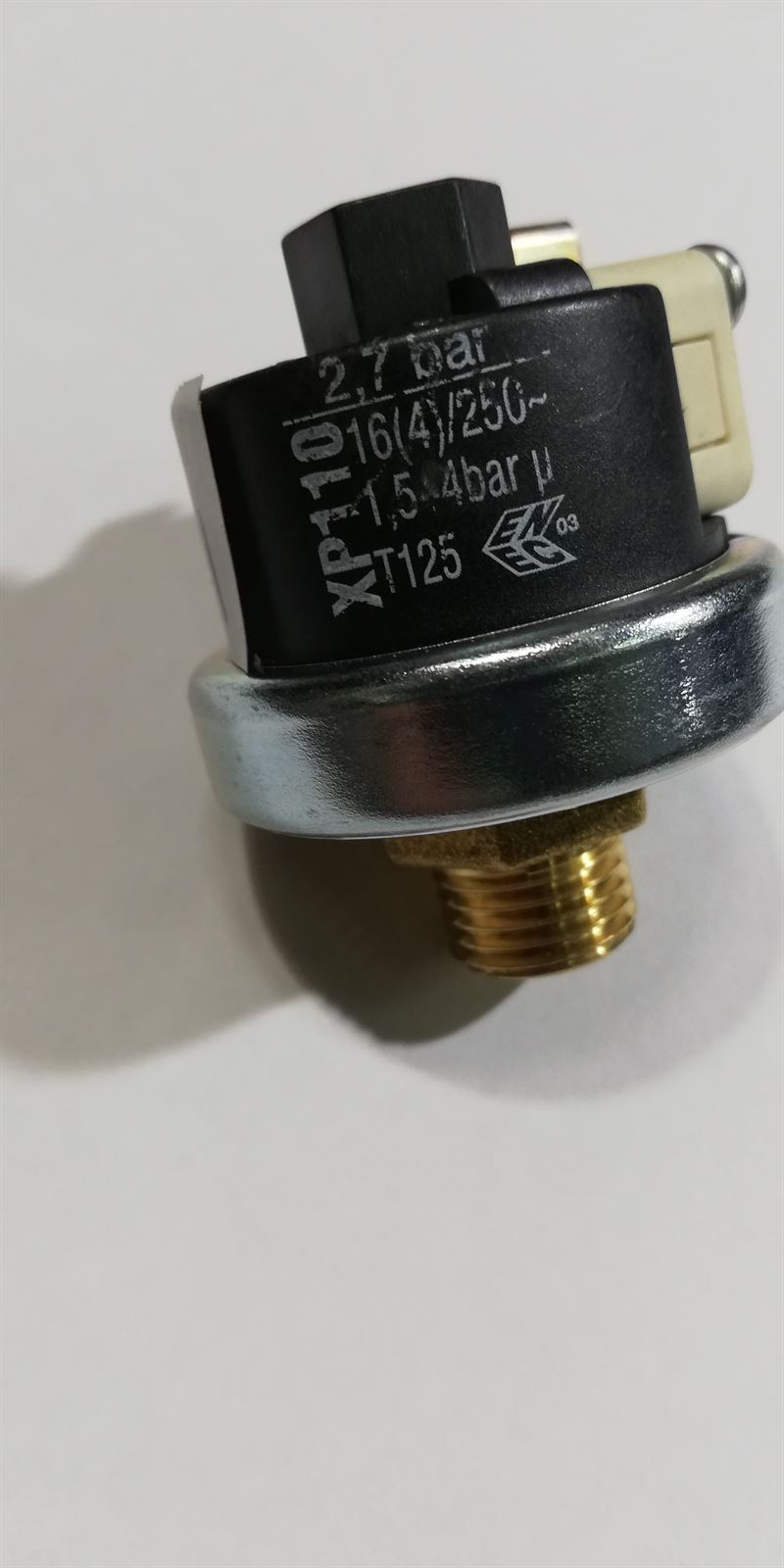 PRESOSTATO VAPORETA UNIVERSAL, 1,5/2,7 BAR, 3 CONTACTOS, DIAMETRO ROSCA 13MM, ROSCA 1/4,  A16UN231 - Imagen 2