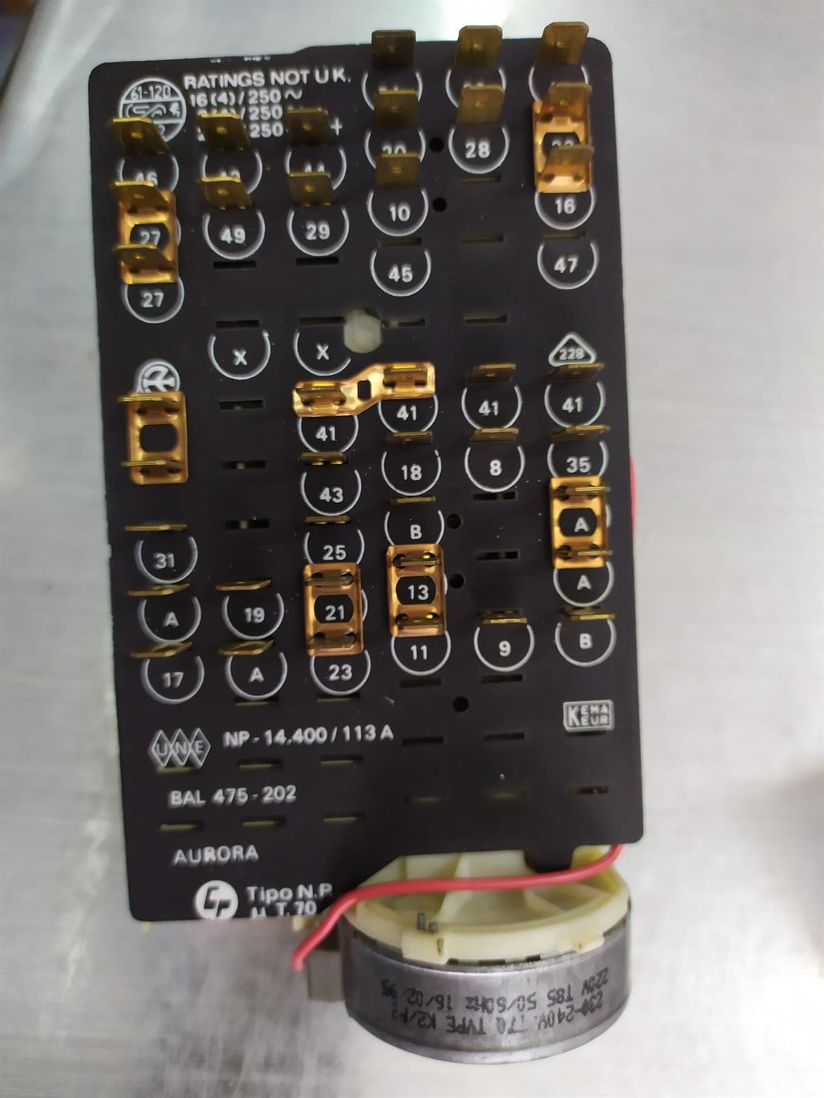 PROGRAMADOR LAVADORA FAGOR,  NP14400/113A - Imagen 1
