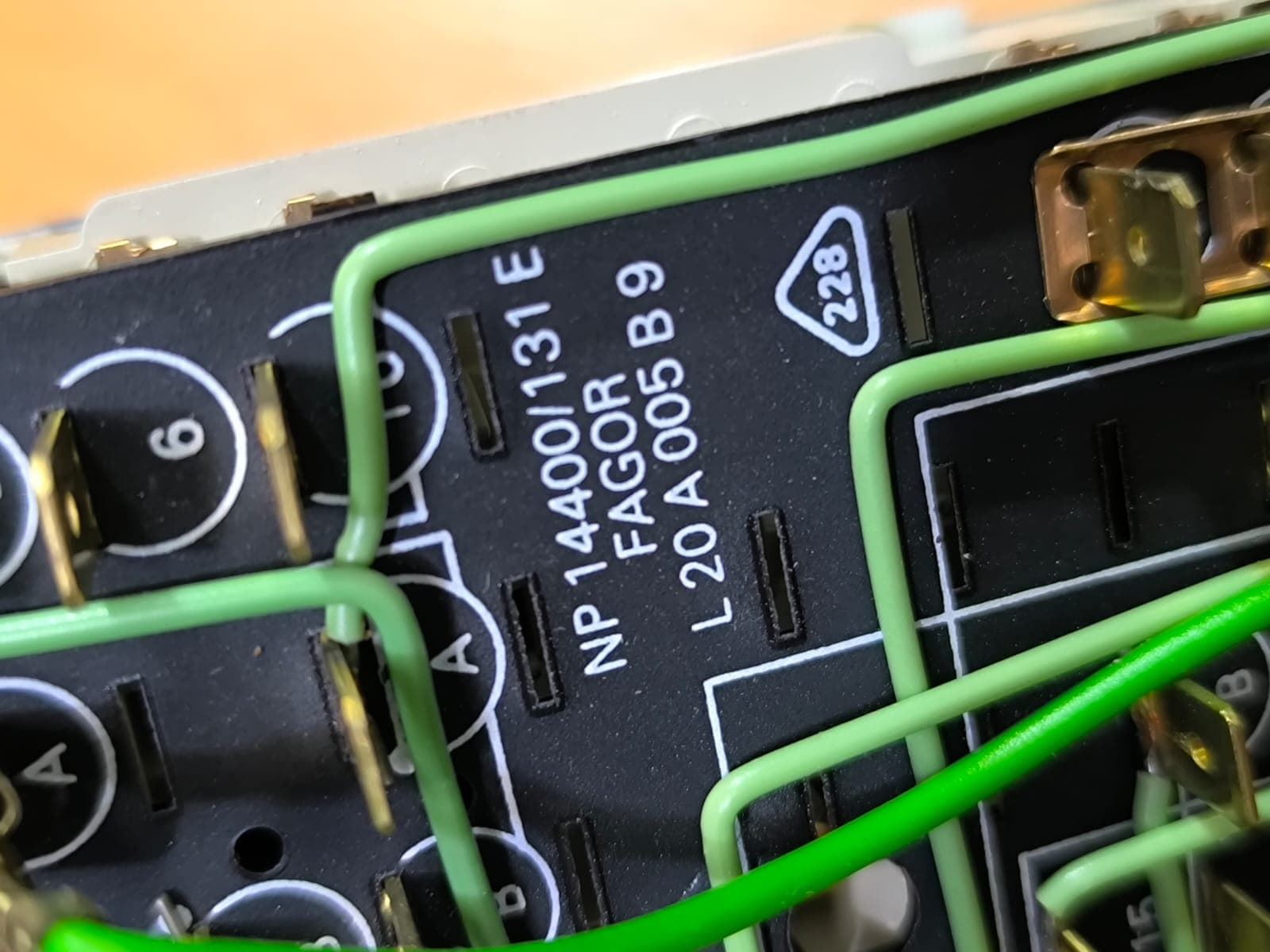 PROGRAMADOR LAVADORA FAGOR, NP14400/131E - Imagen 1