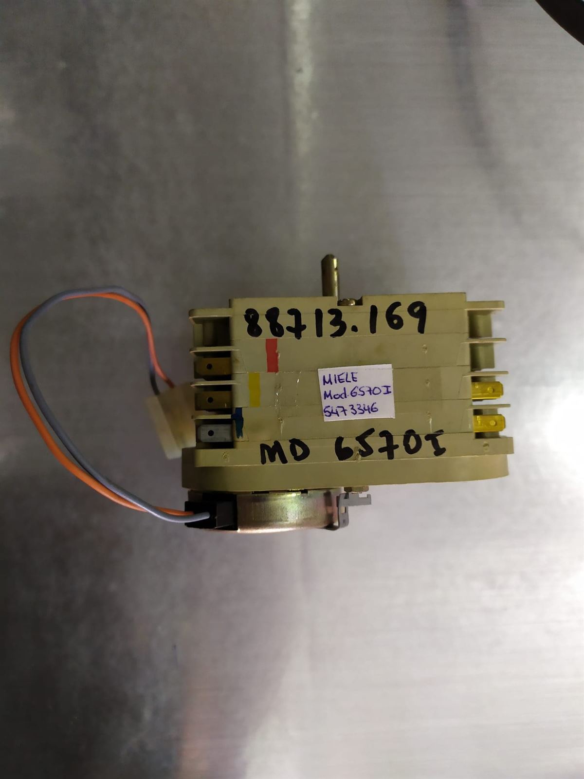 PROGRAMADOR LAVADORA MIELE, 6570I, NR2373.214,    88713.169 - Imagen 1